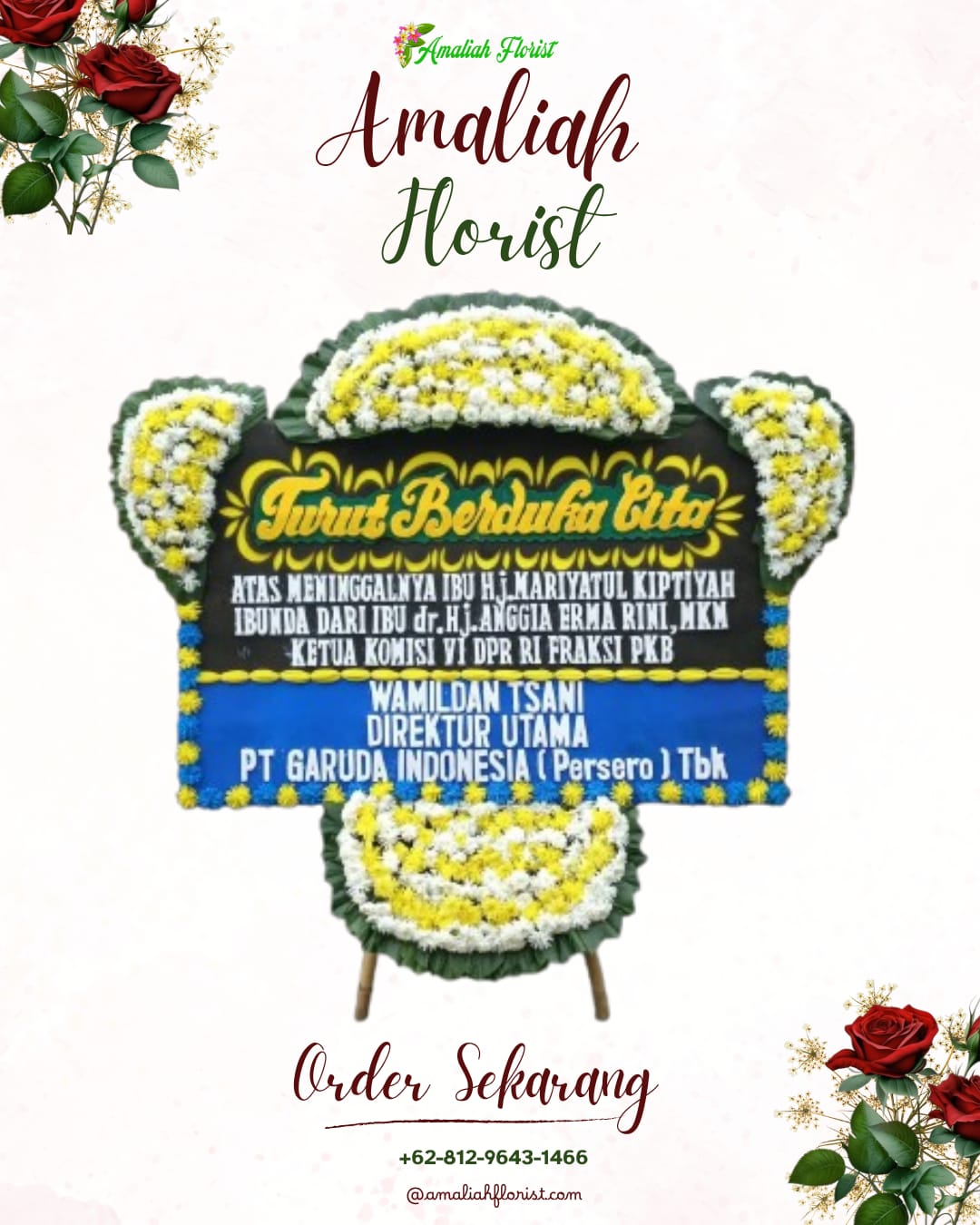 Papan Bunga Duka Sempu